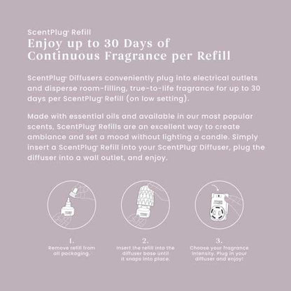 Yankee Candle Dried Lavender & Oak ScentPlug Refills (Pack of 6)