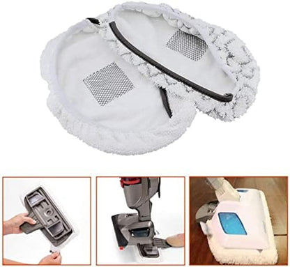 Hongfa 10 Packs Washable Steam Mop Pads Replacement for Bissell PowerFresh 1940 1806 1544 2075 Series Steam Cleaner