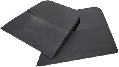 Professional TPU Rubber Squeegee for Vinyl Wraps, Car Window Glass Tinting PPF Coating Film Installation, Tint Squeegee Water Blade Scraper for Paint Protection Film (Black)