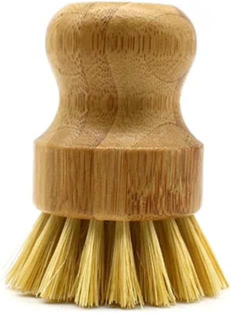 9-Piece Eco-Friendly Kitchen Cleaning Set – Bamboo Dish Brush, Bottle Brushes, Reusable Metal Straws & Cleaning Tools | Zero Waste Household Essentials | Sustainable & Durable Kitchen Accessories
