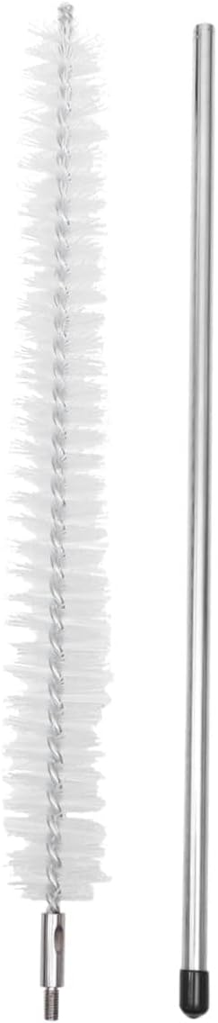 FOMIYES Extended Handle Washing Machine Cleaning Brush Dryer Vent Cleaner Tool for Home Stainless Steel Rod and Brush Head for Exhaust Port and Duster Cleaning
