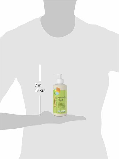 Sonett Organic Dishwashing Liquid Organic 100% Biodegradable Lemon, 10 Fl.Oz (Pack of 6)