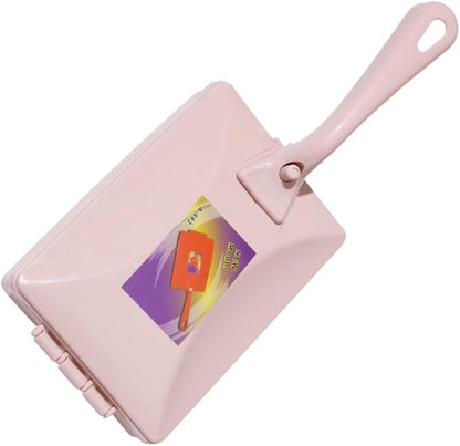 Carpet Debris Brush Double-Roller Sofa Sweeper Handheld Dusting Cleaner Pink Carpet Debris Brush,Double-Roller Cleaning Brush,Carpet dusting Brush,Carpet Sofa Sweeper,Carpet Cleaning Brush