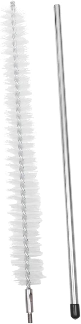 1pc Long Handle Washing Machine Cleaning Brush Dryer Vent Cleaner Lint Brush for Dryer Vent Home Cleaning Tool Stainless Steel Rod