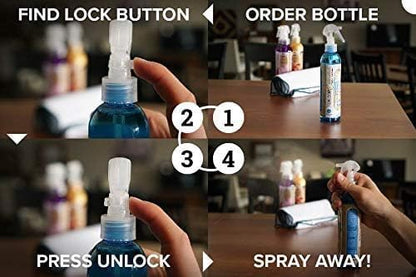Heirloom Essentials Fine Furniture Polish Spray - Wood Floor Polish Safe for Hardwood, Glass & Metal - Wood Furniture Cleaner Spray Bottle for Dusting - No Silicone, No Wax, No Ammonia (Natural, 8 oz)