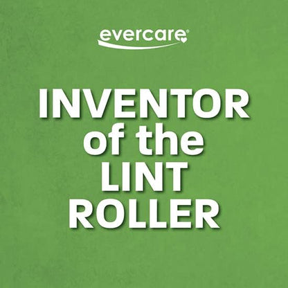 Evercare Ultra Sticky Pet Mega Lint Roller Value Pack, Manual Clothes & Furniture Cleaner with Handle and 2 Refills, 50 Sheets Each