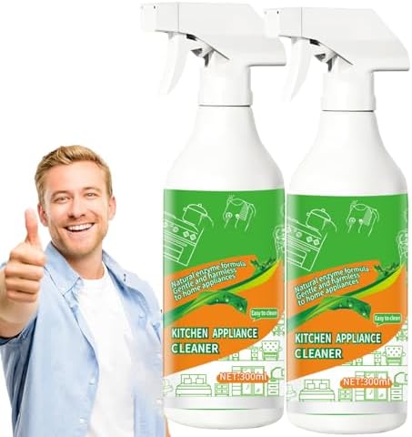 Cleanse Natural Kitchen Cleaner Spray,300ml Electrolyzed Ion Kitchen Cleaner Spray,Kitchen Appliance Cleaner,Multi-Purpose Household And KitchenCleaning Spray (2pc)