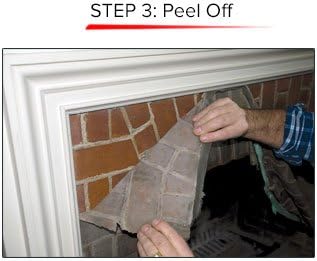 ChimneySaver Paint N Peel - Fireplace Cleaner - Liquid Chimney Cleaner for Masonry, 1 Gallon