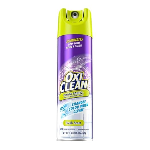 OxiClean Foam-Tastic Fresh Scent Bathroom Cleaner Twin Pack 2-19 oz. Aerosol Cans