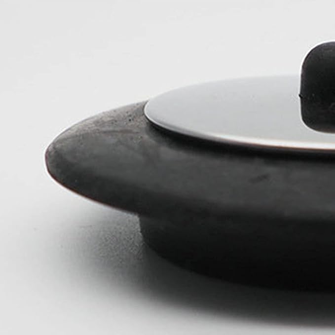 Kitchen Sink Stopper -Garbage Disposal Plug Kitchen Sink Plug Stainless Steel & Rubber 1pc