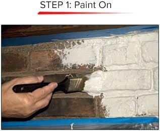 ChimneySaver Paint N Peel - Fireplace Cleaner - Liquid Chimney Cleaner for Masonry, 1 Gallon