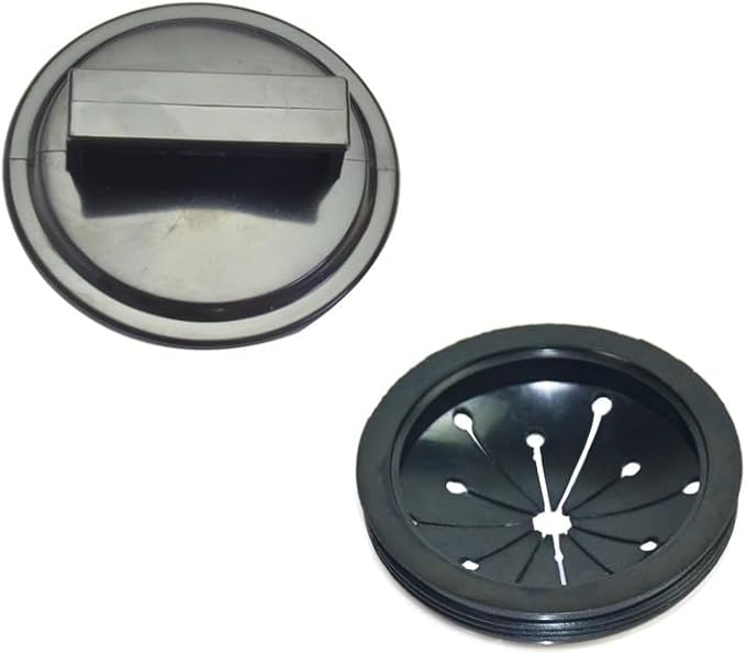 3 Pcs Garbage Disposal Splash Guard Set – Includes 2 Rubber Sink Splash Guards & 1 Disposal Cover – 3-Inch Universal Fit for Waste King, Whirlaway, GE, Sinkmaster, and Other Standard Models