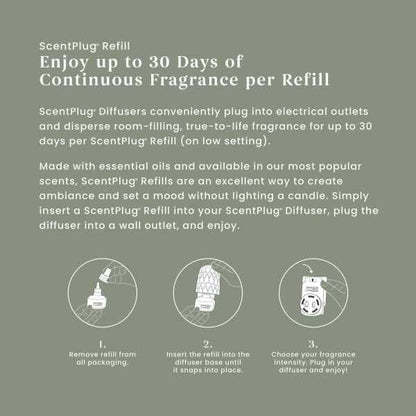 Yankee Candle Silver Sage & Pine ScentPlug Refills (Pack of 6)