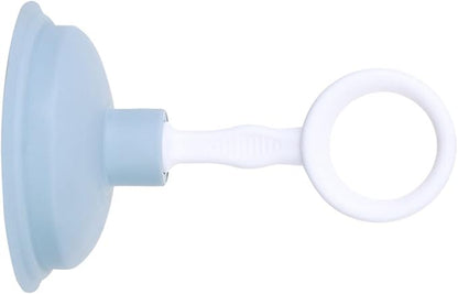 Professional Handheld Sink Plunger Versatile Drain Unclogger For Hair And Debris Strong Suction Easy Operation Long Service Life Pp And Pe Construction (Blue)