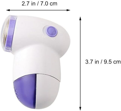 Hemoton Mini Clothes Lint Remover Shaver 3 Pack Portable Fabric Hair Ball Trimmers for Sweaters Jackets Pills Fuzz Removal 3.93X2.95X1.96In