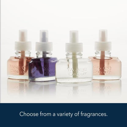 Yankee Candle ScentPlug Refill for Plug in Air Fresheners, Scented Oil Refills, Long Lasting Home Fragrance, Warm Luxe Cashmere (Pack of 6)