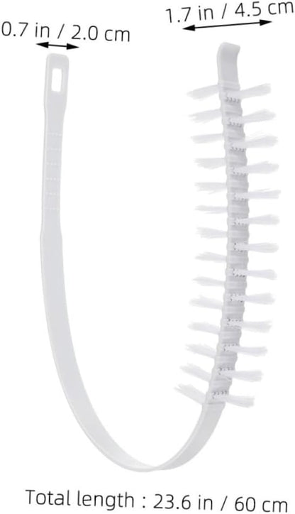 ARTIBETTER 2pcs Washer Cleaning Brush Long Handle Flexible Tool for Washing Machine Inner Drum Agitator Dirt Removal for Home Use