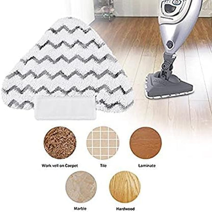 6 Pack Steaming Mop Replacement Pads Triangle for Shark Lift-Away Genius S3973 S3973D S5003D S6001 S6002 3973WM S5002 Steam Pocket Mop Series