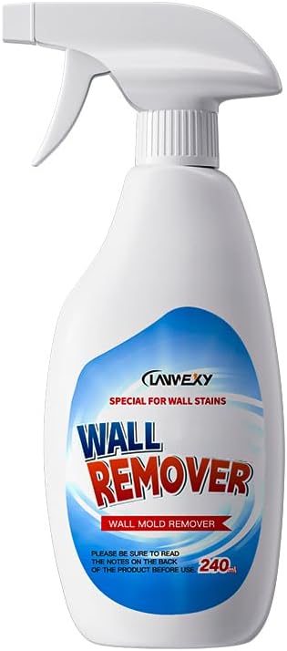 LANWEXY-Highly Effective Removal Spray,Wall Cleaner Spray-Bathroom Foam Cleaner for Shower,Wall,Ceiling,Wood,Kitchens,Tile,Killer with Prevention Inhibitor-1 bottle