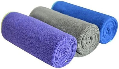SINLAND Microfiber Gym Towels Super Absorbent Compact Travel Workout Towel Quick Dry Camping Sweat Towel for Sports Beach Swimming Backpacking Hiking and Yoga Men Women 16 Inch X 32 Inch