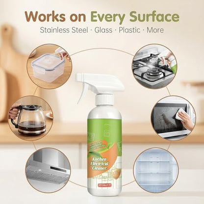 Electrolyzed Ion Kitchen Cleaner Spray, Kitchen Heavy Duty Cleaner Degreaser, Multi-purpose Household and Kitchen Cleaning Spray (1pcs)