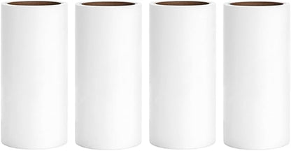 Lint Roller Refills 4 inch Extra Sticky Pet Hair Roller Replacement Refills Only, Inside Diameter 1.5 inch, 60 Sheets per Roll (Pack of 4, Total 240 Sheets)