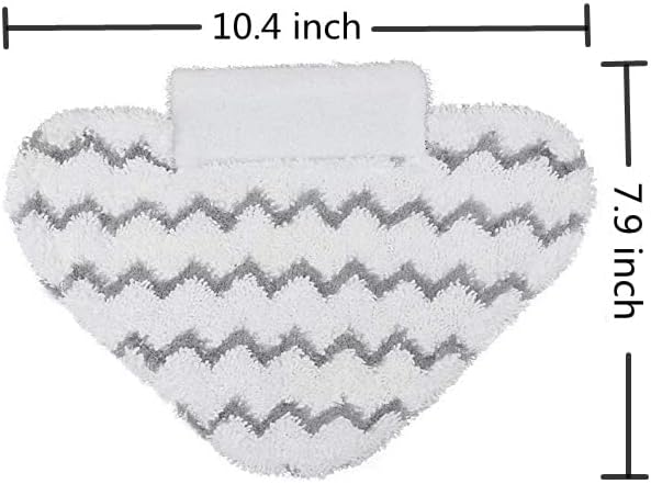 6 Pack Steaming Mop Replacement Pads Triangle for Shark Lift-Away Genius S3973 S3973D S5003D S6001 S6002 3973WM S5002 Steam Pocket Mop Series