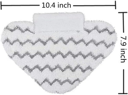 6 Pack Steaming Mop Replacement Pads Triangle for Shark Lift-Away Genius S3973 S3973D S5003D S6001 S6002 3973WM S5002 Steam Pocket Mop Series