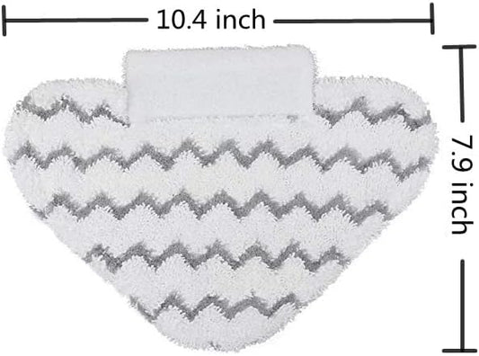 6 Pack Steaming Mop Replacement Pads Triangle for Shark Lift-Away Genius S3973 S3973D S5003D S6001 S6002 3973WM S5002 Steam Pocket Mop Series