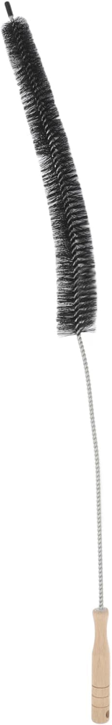 STOBAZA Long Handle Washing Machine Brush Soft Bristles for Deep Cleaning No Assembly Needed Fridge Dryer Vent