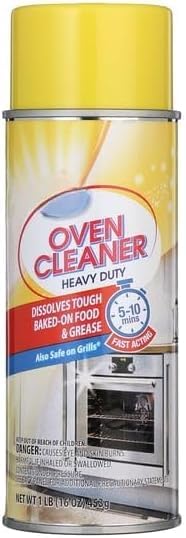 Oven Cleaner Heavy Duty, 16 oz, Fast-Acting, Aerosol Spray
