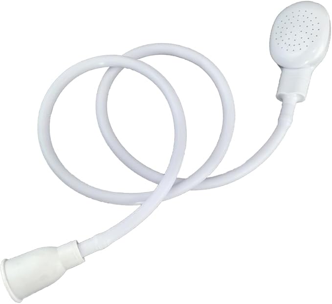 Pet Cleaning Shower Head Pet Shower Sprayer Dog Cat Washing Sprayer ABS Handheld Shower Spray Keep Hands Comfortable Sturdy Nozzle Foldable PVC Hose Quick Connect Faucet Indoor Outdoor 1 Set