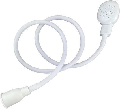 Pet Cleaning Shower Head Pet Shower Sprayer Dog Cat Washing Sprayer ABS Handheld Shower Spray Keep Hands Comfortable Sturdy Nozzle Foldable PVC Hose Quick Connect Faucet Indoor Outdoor 1 Set