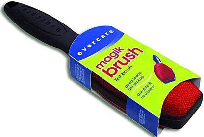 Evercare Magik Brush (Double Sided Lint Pic-Up Brush for Pet Lint & Dust )