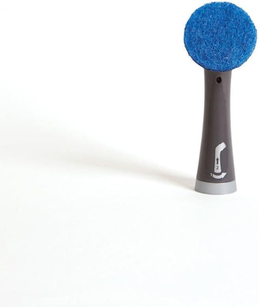 Rubbermaid Reveal Power Scrubber Attachable Scouring & XL Brush Head, for Cordless Electric Battery Powered Scrub Brush, Ideal for Kitchen/Stovetop/Dish/Silverware/Utensils/Appliances