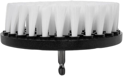 Inch Soft Bristle Electric Drill Brush Cleaner Attachment for Carpet, Rug, Leather Upholstery, Sofa, Chair, and Furniture Cleaning — Compatible with All