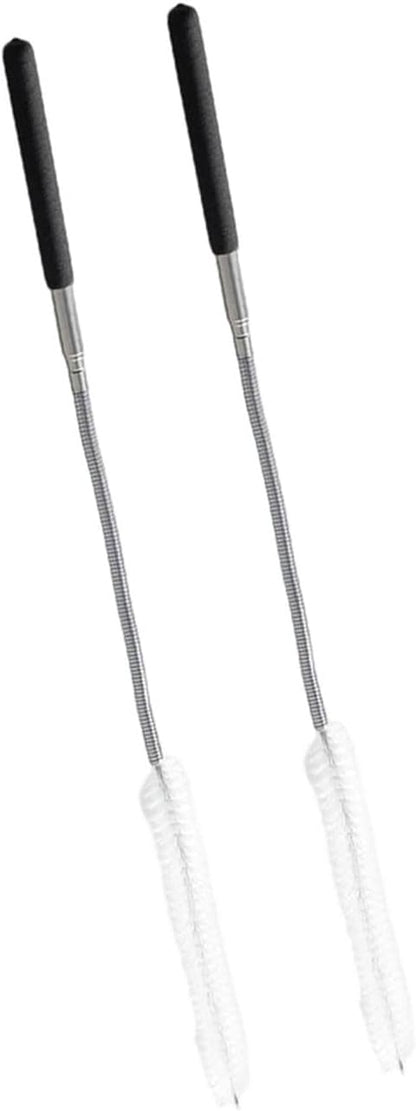 2PCS Multiuse Drain Cleaner for Kitchen Bathroom Sink Drain Unclogging Efficient Removal of Hair Greases Food Debris