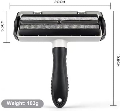 Neatly.co Reusable Pet Hair Remover Roller - Eco Friendly Self-Cleaning Lint Roller for Dog and Cat Fur - Best for Furniture, Couch, Carpet & Car Seats