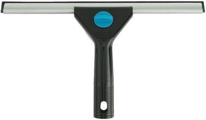 Moerman 12 Inch All Purpose Window Squeegee - Lightweight Durable Plastic Handle -Aluminum Channel with Streak Free Rubber - for Window Cleaning, Showers, and Mirrors