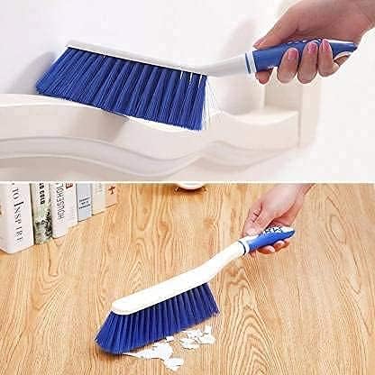 Long Bristle Dust Cleaning Brush | Ideal for Carpet Cleaning, Car Seat, Bed, Sofa, Curtains, Mats and Household Upholstery Cleaning