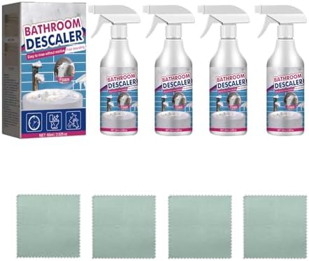 VIED Bathroom Descaler Cleaner, Bathroom Descaler Stubborn Stains Cleaner, Bathroom Descaler Foam Cleaner (4)