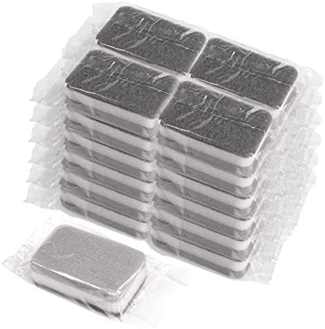 Sponge Individually Wrapped, Kitchen Dishwashing Sponges Bulk, Non Scratch Dishes Scouring Pad, Odor-Free Cleaning Sponge Wipes Scrubber Suitable for Travel Camping Apartments (800 Pack)