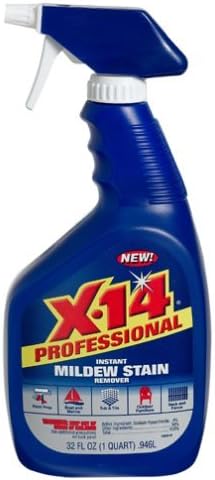 X-14 Professional Instant Mildew Stain Remover, [Non-Aerosol Trigger], 32 OZ