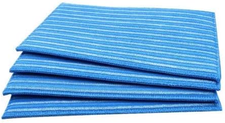 Ximoon RMF 4X Ultra Clean Pads Washable Steam Cleaning Mop Pads Replacement for Haan FS SI MS Steamers SI-40 SI-70 SI-35