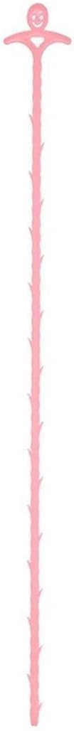 Generic Practical S Cleaner Kitchen Bathroom Floor Drain Sewer Dredge Sink Cleaning Sticks Hook Hair Removal Pipe Cleaner Hook Toilet Bathtub Cleaning Brush Hair Catcher Pink, Silver