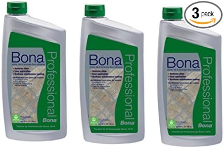 Bona Pro Series Wt760051164 Stone, Tile and Laminate Floor Refresher (3 Pack)