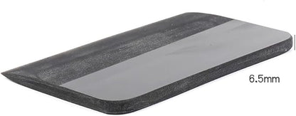 Black 4inch PPF TPU Rubber Squeegee Automotive Window Tint Wiper for Car Film Installing Vinyl Wrap PPF Application (Black Square)