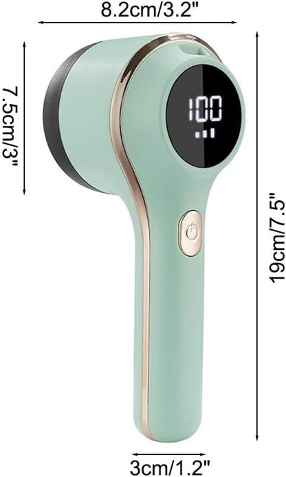 Rechargeable Fabric Shaver, 3 Gears Electric Lint Remover with Digital Display, Portable Clothes Shaver for Clothing Silk Sweater Cotton