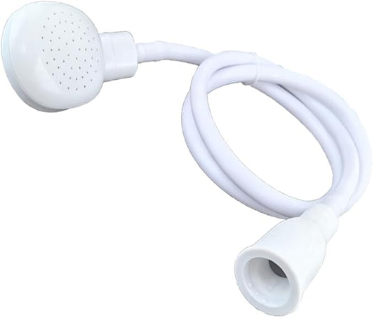 Pet Cleaning Shower Head Pet Shower Sprayer Dog Cat Washing Sprayer ABS Handheld Shower Spray Keep Hands Comfortable Sturdy Nozzle Foldable PVC Hose Quick Connect Faucet Indoor Outdoor 1 Set