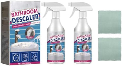 VIED Bathroom Descaler Cleaner, Bathroom Descaler Stubborn Stains Cleaner, Bathroom Descaler Foam Cleaner (2)